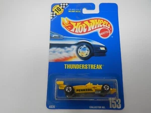 Hot Wheels BLUE CARD Thunderstreak Pennzoil #153 - Picture 1 of 4
