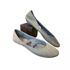Studded Pointed Toe Ballet Flats Shoes Casual Comfortable Size 7 - Picture 1 of 9