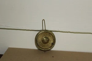 Original  Antique Fancy Pendulum for Early Brass or Wood Works Clocks 3.3 ounces - Picture 1 of 3