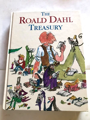 RARE! The Roald Dahl Treasury Book by Roald Dahl (1997) A FINE HC, EARLY PRINT! - Image 1 of 4