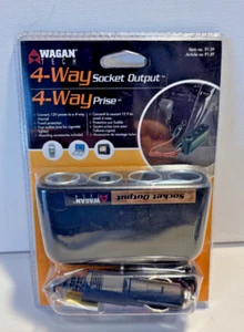 Salida de enchufe de 4 vías Wagan Tech Prise de 4 vías - Imagen 1 de 2