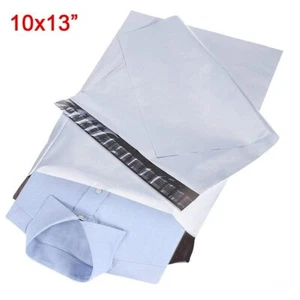 10x13 weiße Poly Versandtaschen Umschläge Versandtasche selbstklebend Versandtaschen - Bild 1 von 4