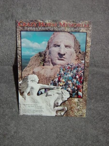 Postal Crazy Horse Memorial Black Hills of Dakota del Sur - Imagen 1 de 7