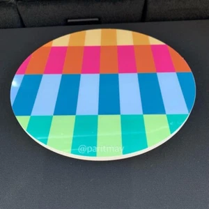 Target Bullseye Spring/Summer 2024 Wood Tabletop Lazy Susan Turntable 10"D (NEW) - Picture 1 of 2
