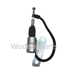 For Cummins C & B, 5.9L & 8.3L 12V Fuel Shutoff Solenoid 3991624 SA-4959-12 - Picture 1 of 4