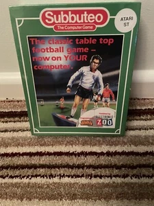 💾Atari ST--Subbuteo Game By Electronic Zoo -*Brand NEW SEALED* Very Rare *VGC* - Picture 1 of 5