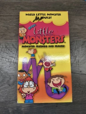 Splash's Little Monsters Monster Friends And Family VHS Rare OOP - Image 1 of 3