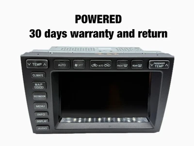 2002-2005 LEXUS GS300 GS400 GPS NAVIGATION INFO DISPLAY SCREEN 86111-30252 OEM - Image 1 of 4