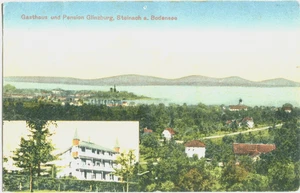 AK STEINACH /Bodensee /ST. GALLEN Gasthaus/Pension Glinzburg 10/20er - Picture 1 of 1