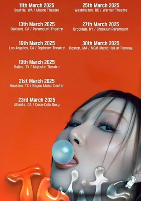 HWASA O 2025 North America Tour Poster - Wall Decor - Image 1 of 4