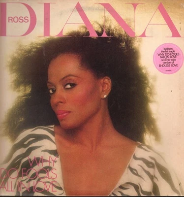 Diana Ross Why Do Fools Fall In Love LP vinyl UK Capitol 1981 gatefold with - Image 1 of 2