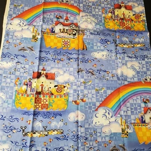 Jim Shore Noah's Ark Fabric 2/3 Yard - Picture 1 of 9