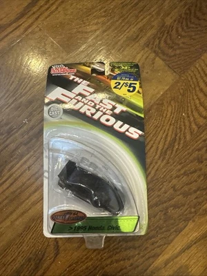 HTF Racing Champions Fast & Furious Series 10 1995 Honda Civic Si Black Heist  Foto 1 de 3