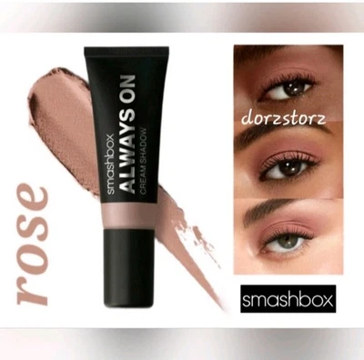SMASHBOX Always On Cream Shadow Eyeshadow *ROSE* / .34 oz / New in box - Image 1 of 4