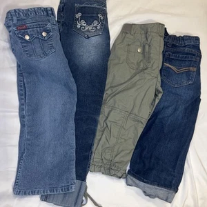 Girls capris Lot size 12 Justice Mudd Vanilla Star Arizona - Picture 1 of 24