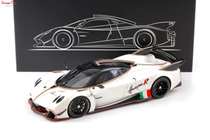 Modelos LCD Pagani Huayra R blanco perla 1:18 - Imagen 1 de 8