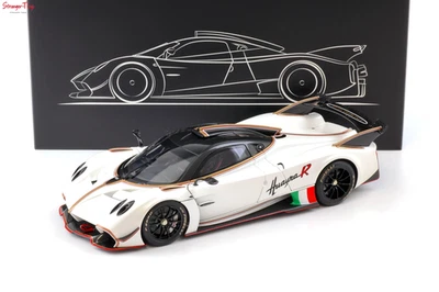Modelos LCD Pagani Huayra R blanco perla 1:18 Foto 1 de 4