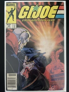 GI Joe A Real American Hero #29 (Marvel) Newsstand 1st App Crimson Guard - Picture 1 of 7