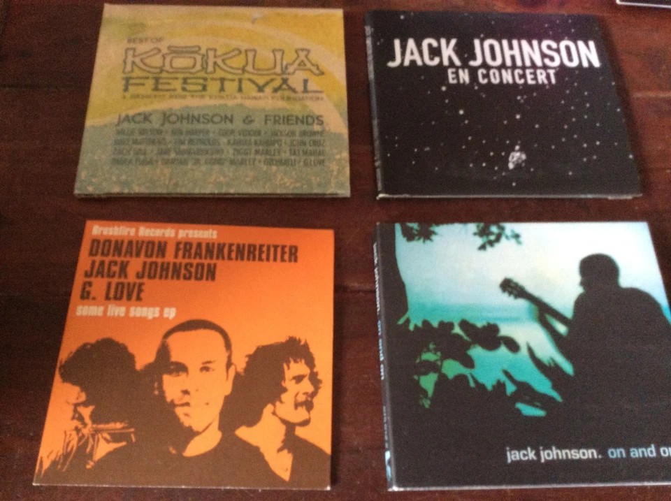 Jack Johnson [4 CD] On and On Some Live Songs En Concert Friends Best of Kokua - Bild 1 von 1