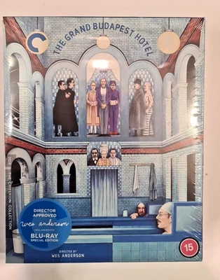 BLU-RAY  THE GRAND BUDAPEST HOTEL SPECIAL EDITION  NEW SEALED UK STOCK - Image 1 of 2