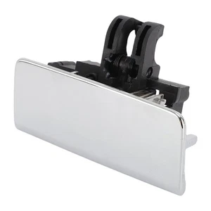 Chrome Glove Box Handle Aftermarket Parts Interior Upgrade ABS Material - Picture 1 of 12
