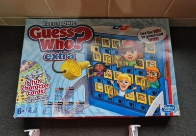 Electronic Guess Who Extra | With Key Unlock To Win | Lights & Sounds | Hasbro - Image 1 of 4