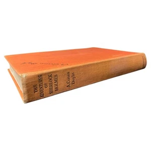 The Adventures of Sherlock Holmes A Conan Doyle Vintage HC Classic Crime Mystery - Picture 1 of 7