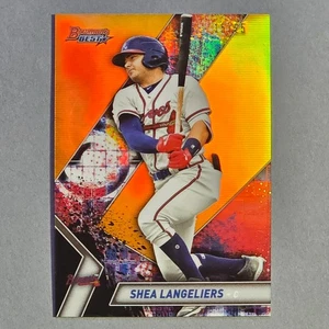 Shea Langeliers - 2019 Bowman's Best - TP-12 Orange Refractor SSP #d/25 RC A's - Bild 1 von 2