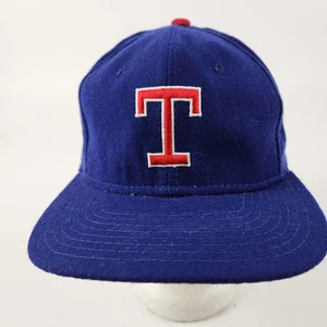 Vintage Texas Rangers Hat Cap Fitted Mens 7 1/4 MLB Baseball Sports Specialties - Picture 1 of 9