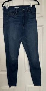 Good American Good Waist High Rise Skinny Jeans GAGW108 Größe 10/30 - Bild 1 von 14