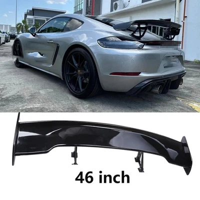 46"Car GT Style Trunk Rear Spoiler Wing Glossy Black For Porsche Carrera 911 - Imagem 1 de 4