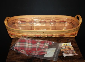 Longaberger 2000 Autumn Reflections Large Harvest Blessing Basket & More NEW - Picture 1 of 3