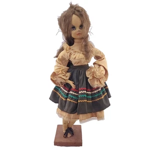 Antique 1931 Depression HAUNTED Doll Possessed Vintage Handmade Cloth Human Hair - Picture 1 of 11