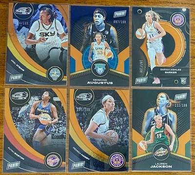 #/199 Orange Foil Parallel Lot (11) - 2025 Panini - WNBA Player of the Day RC - Image 1 of 2