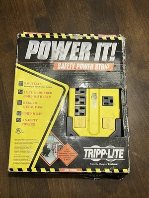 Tripp-Lite TLM815NS 8-Outlet Safety Power Strip/Surge Protector *NEW* - Image 1 of 2