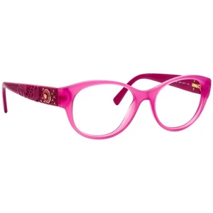 Versace Eyeglasses MOD. 3195 5099 Opal Fuchsia Pink Cat Eye Italy 52[]17 140 - Picture 1 of 6