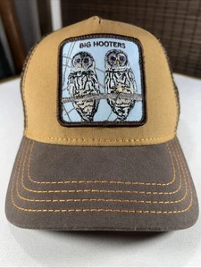 Gooring Bros “Big Hooters” Ball Cap. Tan/Brown. New Without Tags - Picture 1 of 4
