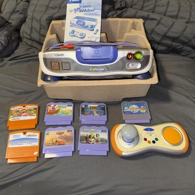 V-Smile V-Motion Active Learning System Vtech Console With Multiple Games - Image 1 of 4