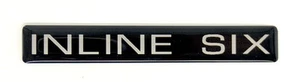 INLINE SIX EMBLEM (B) STANDARD SATIN - Bild 1 von 2