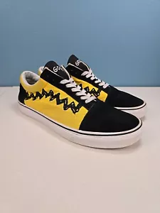 Vans Old Skool x Peanuts Charlie Brown Herren Größe 10,5 Unisex Skateschuhe 500714 - Bild 1 von 14