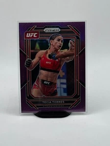 2023 Panini Prizm UFC Tecia Torres Purple Prizm /149 Rookie #128 Strawweight - Picture 1 of 2