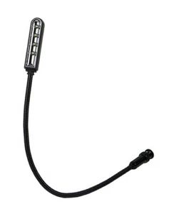 16" inch Flexible Gooseneck 4 LED DJ Mixer Light Lamp for BNC Port - Picture 1 of 3