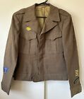 Named Identified 8th Army Air Force AAC Ike Jacket Jewish Serviceman Sergeant