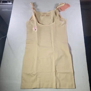 Shapermint Essentials Womens Chai Open Bust Shaper Slip Dress #73007 Size L - Picture 1 of 4