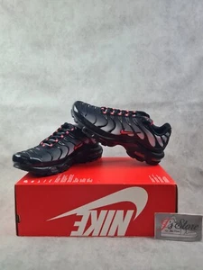 Nike Air Max Plus TN Negro/Rojo Universitario-Gris Lobo T.42,5/44/44,5/45/46 - Imagen 1 de 5