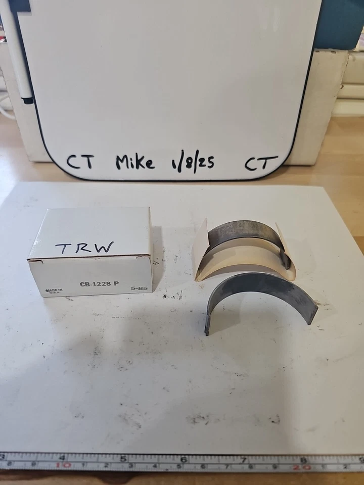 Juego de rodamientos de varilla de motor TRW 2 piezas CB1228 P 3755 AP tamaño estándar Foto 1 de 1