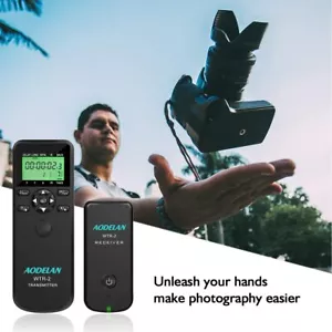 Universal 2.4G Camera Wireless Timer Remote Shutter Release For Canon Nikon Sony - Picture 1 of 37