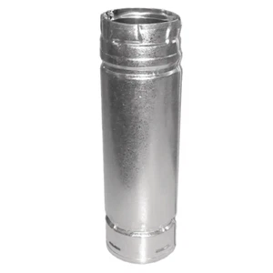 Chimney Stove Pipe Pellet Vent Double Wall Non Adjustable Twist Lock 4" x 36 in. - Picture 1 of 12