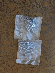 2 paquetes de tornillos de bisagra de puerta comercial galvanizados - para puertas de madera y metal #2 ஔ - Imagen 1 de 6