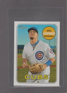 2018 Topps Heritage Mini Variation 268 Kyle Schwarber Cubs - Picture 1 of 1
